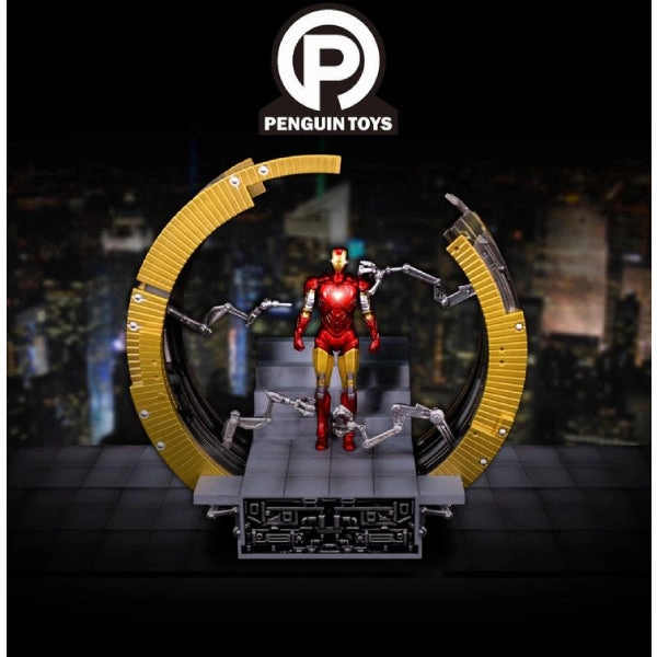 Full Set Character Object [1:35 Scale Model] Iron Man MK VI Moving Gantry