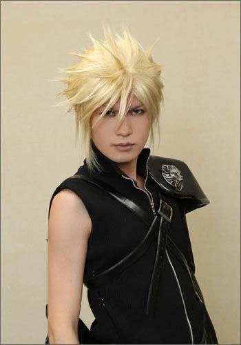 ??FINAL FANTASY?? Cloud Strife style cosplay wig Workstation Decor