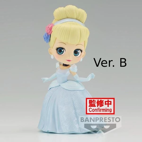 [Q POSKET] DISNEY CHARACTERS FLOWER STYLE -CINDERELLA- ???? ???? (VER. A / VER. B) Superhero Sculpture Chibi Model