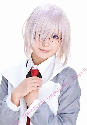 PVC Toy Movie Character "Fate/Grand Order" Mash style cosplay wig
