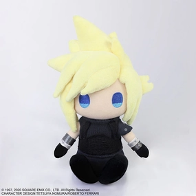 Rococo Sculpture ??Resale??"Final Fantasy VII Remake" Plush Cloud Strife