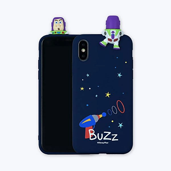 Cartoon Figure Comic Book Hero Buzz Lightyear Toy Story Disney mini Figure Protective Soft iphone Case