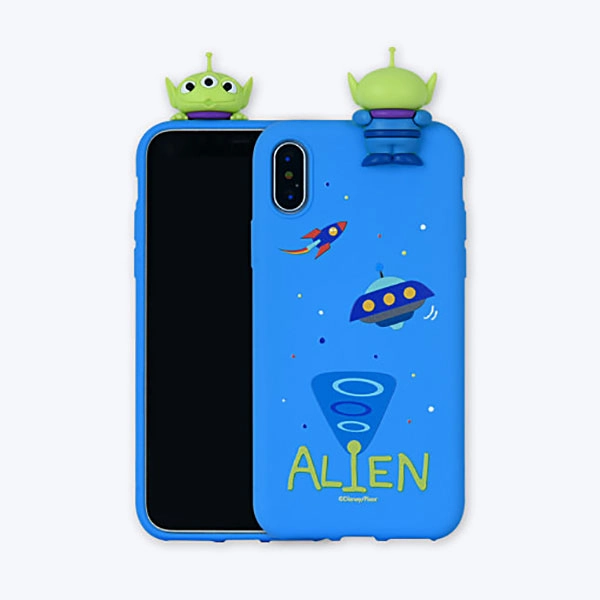 Alien Toy Story Disney mini Figure Protective Soft iphone Case Plastic Statue Anime Figure