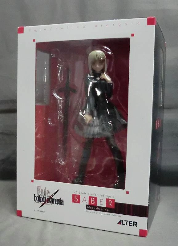 Alter Black Saber Dress Ver. 1/8pvc figure (Fate/Hollow Ataraxia) Chibi Article Vinyl Sculpture