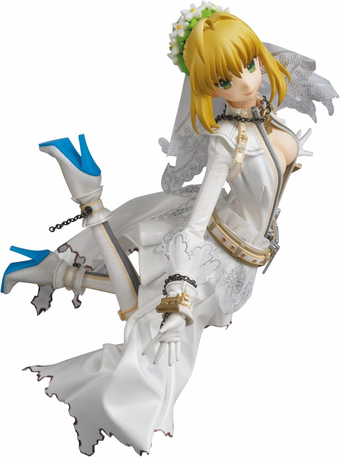 Anime Character Dog Statue Real Action Heroes No.740 RAH Fate/EXTRA CCC - Saber Bride