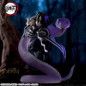 Anime Demon Slayer: Kimetsu no Yaiba XrossLink Figure - Obanai Iguro - Hashira Training Arc Movie Decor Garden Ornament