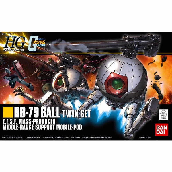 World Heritage HGUC 1/144 RB-79 BALL TWIN SET ?C?? ???_ ?F??
