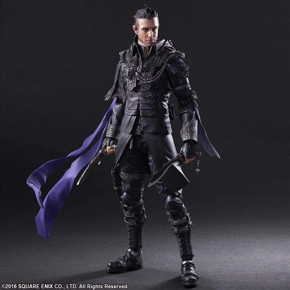 School Project Battle Reenactment Play Arts Kai - Kingsglaive: Final Fantasy XV: Nyx Ulric