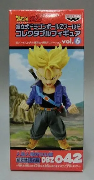 Resale Value Anime Collection Dragon Ball Z World Collectable Figure VOL.6 Active Human vs. Cell Edition DBZ042 Super Saiyan Trunks 45937