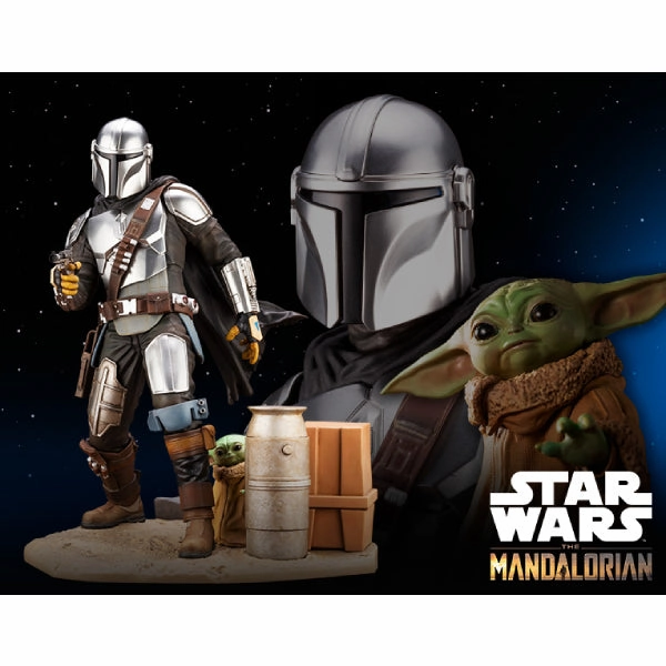 Exquisite Craftsmanship ARTFX - STAR WARS - Mandalorian & The Child (Grogu)