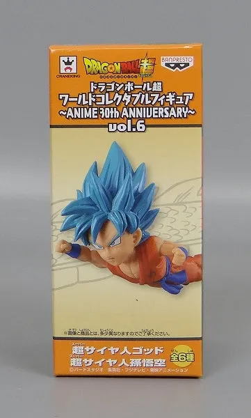 Limited Hobby Brand Collaboration Dragon Ball Super World Collectable Figure -Anime 30th Anniversary ~ Vol.6 Super Saiyan God Super Saiyan Goku 37149