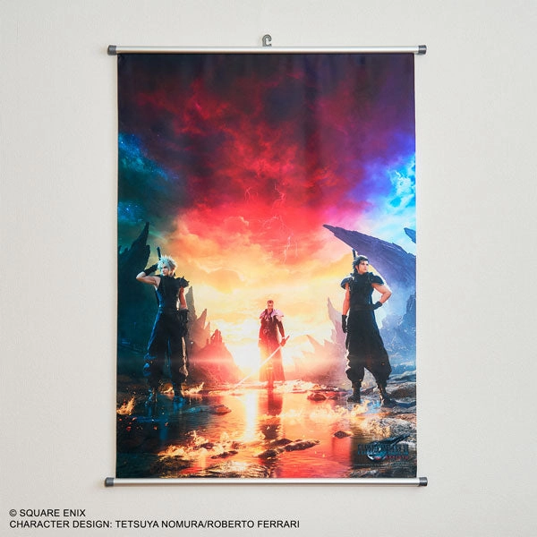 Final Fantasy VII Rebirth Wall Scroll Art Product