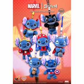 Marvel Stitch - Cosbi Plush Keychain Collection (box of 6) ???? ???? ??S?? Collectible Hobby Decorative Object