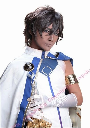 Dedicated Collector Sci-Fi Model "Fate/Grand Order" Arjuna style cosplay wig