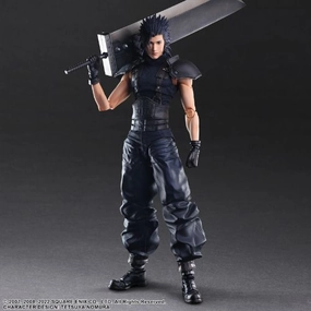 Free Shipping Crisis Core -Final Fantasy VII- Reunion Play Arts Kai Zack Fair Soldier Class 1st