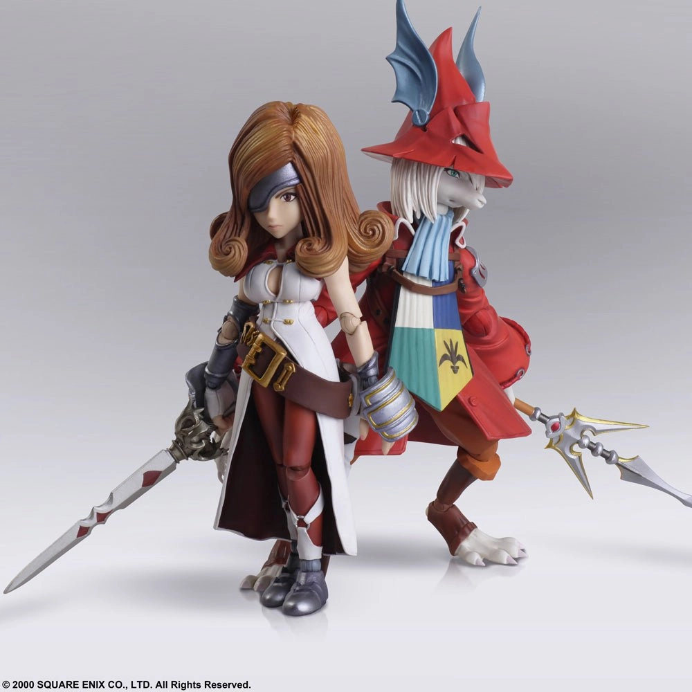 Movie Toy FINAL FANTASY IX BRING ARTS Freya Crescent & Beatrix Action Figure