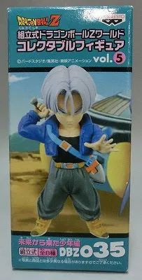 Small Sculpture Dragon Ball Z World Collectable Figure Vol.5 Boys from the Future DBZ035 Trunks 45915