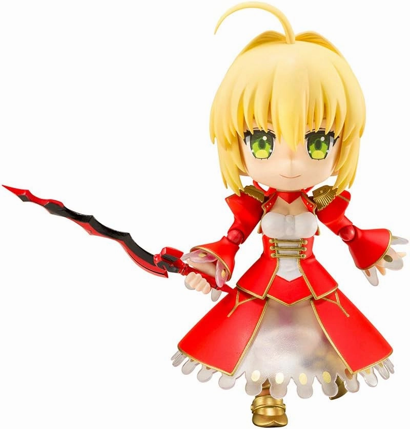 Multi Pose Cu-poche Fate/EXTRA Last Encore Saber Posable Figure