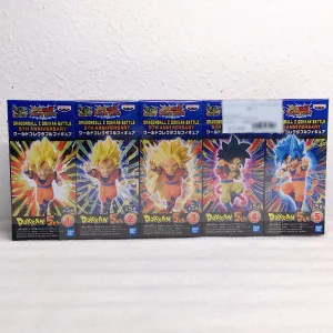 DRAGONBALL Z DOKKAN BATTLE 5th Anniversary World Collectable Figure 5 Type 81845 Vinyl Sculpture
