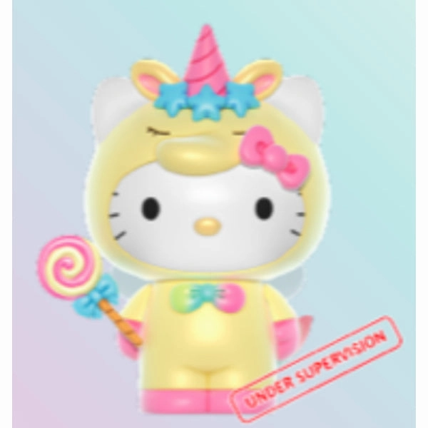 Literary Figure Series Set Sanrio Model Kit Unicorn Series (Hello Kitty / Cinnamoroll / My Melody / Kuromi) ???F