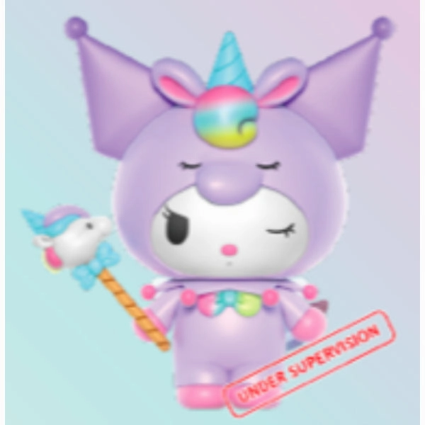 Sanrio Model Kit Unicorn Series (Hello Kitty / Cinnamoroll / My Melody / Kuromi) ???F Anime Article Folk Art