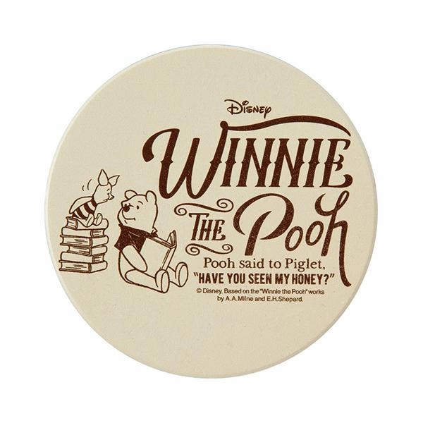 Roman Figure Forest Animal Disney Character Winnie The Pooh Water Absorption Cup Coaster