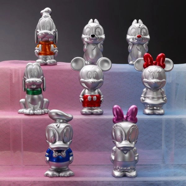 Disney100 Soft Vinyl Puppet Mascot (set of 8) ???? ???? ???? ?????? ??z ???w ?????? ??? ??? Digital Sculpt Baroque Figure