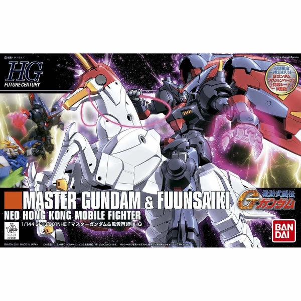 1/144 HGFC MASTER GUNDAM & FUUNSAIKI ?C?? ???_ ???????_ ?L????? Collectible Statue Fine Detail