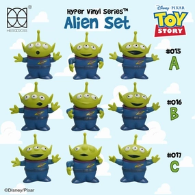 Modern Icon Herocross Disney Toy Story HVS#015,016,017 Alien Set Mini Figure