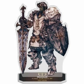 Final Fantasy XIV Job Acrylic Stand <Paladin> Library Decor Miniature Collection