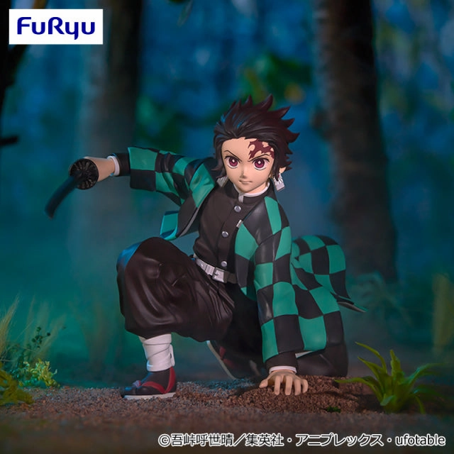 Wildlife Model Kimetsu no Yaiba - Noodle Stopper Figure - Tanjiro Kamado -