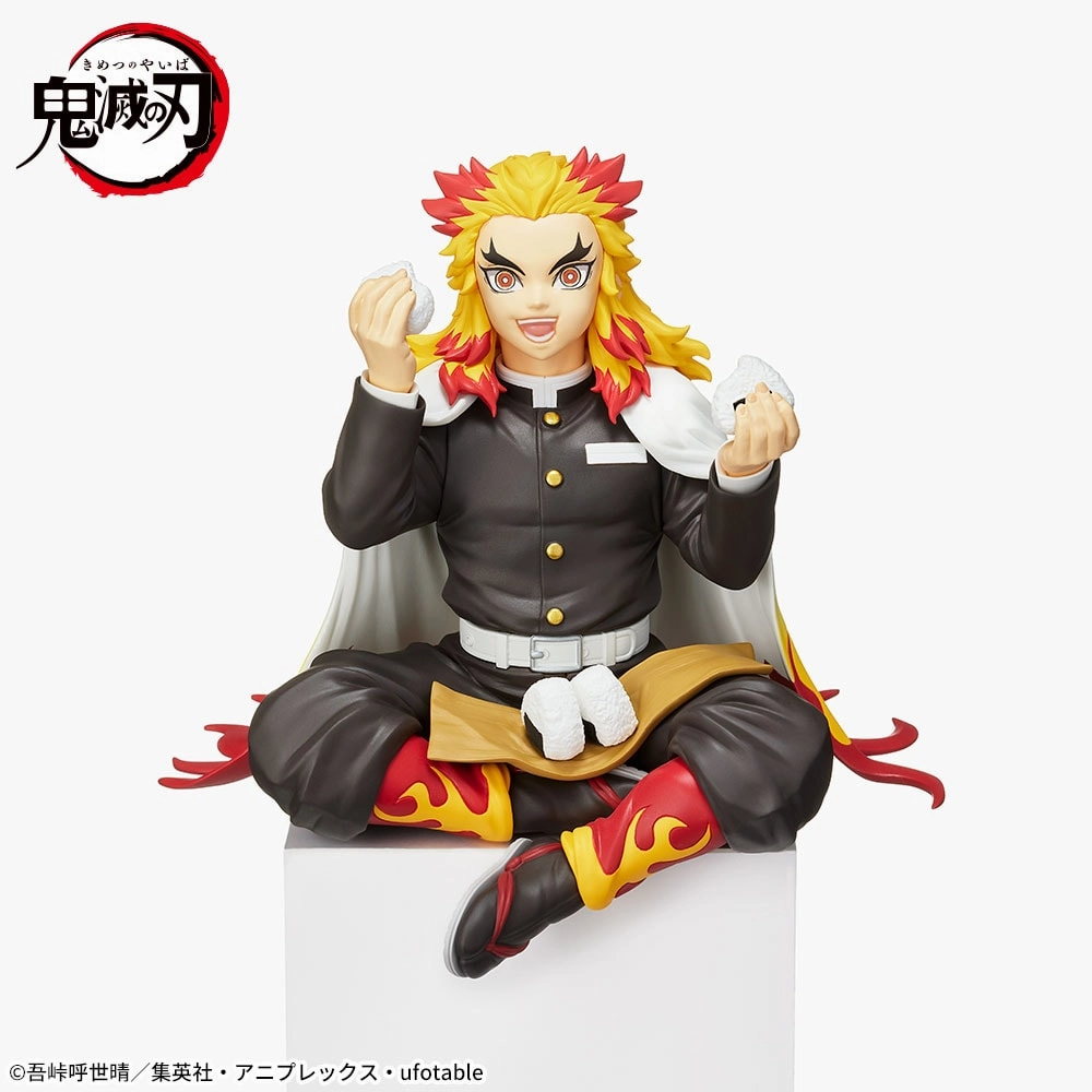 Demon Slayer: Kimetsu no Yaiba - Kyojuro Rengoku - Premium Chokonose Figure Coastal Decor Anime Display