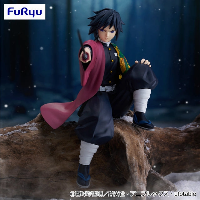Cowboy Sculpture Static Pose Demon Slayer: Kimetsu no Yaiba - Noodle Stopper Figure - Giyu Tomioka