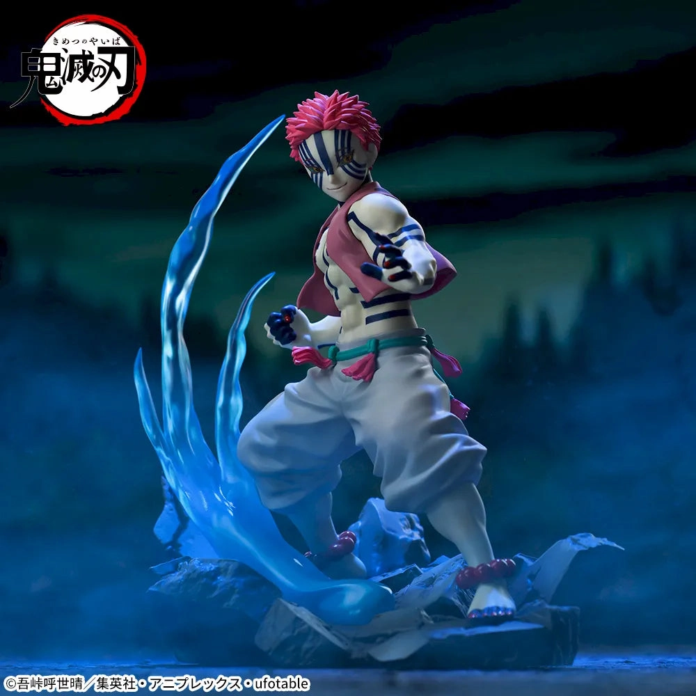 Demon Slayer: Kimetsu no Yaiba - XrossLink Figure "Akaza" Movie Collectible Pewter Figure