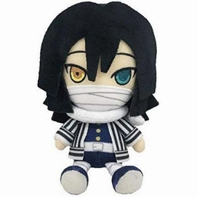 Collectible Art Poseable Figure Demon Slayer: Kimetsu no Yaiba Chibi Plush Obanai Iguro