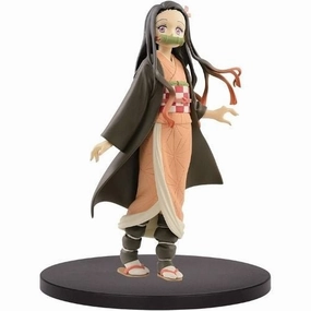 Demon Slayer: Kimetsu no Yaiba Figure Nezuko Kamado -Kizuna no Sou- Type3 Sepia Valuable Collectible Wood Carving