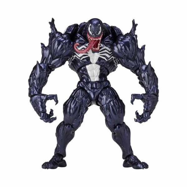 Colorful Decor Anime Statue Kaiyodo Amazing Yamaguchi 003 Venom (Marvel Comics verion - Spiderman)