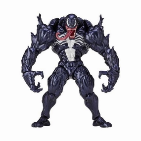 Colorful Decor Anime Statue Kaiyodo Amazing Yamaguchi 003 Venom (Marvel Comics verion - Spiderman)