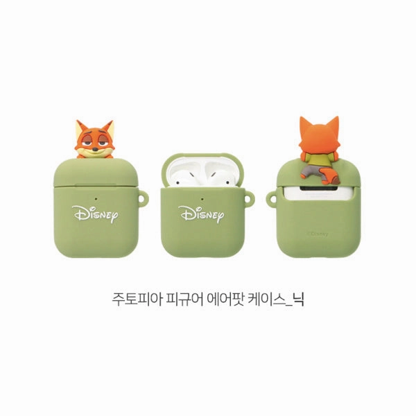 Disney Figure Soft AirPods Case (Judy/ Nick/ Olaf) Rare Find Multi Pose