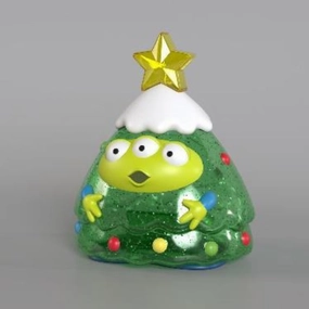 Japanese Anime Movie Unit Disney Pixar Aliens Christmas Tree Shimmering Figure ?? ???? ??????? ?????? ?}?Q??