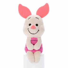 Disney Winnie The Pooh Characters Chokkori Piglet Sitting Plush Doll Custom Arrangement Glow In Dark