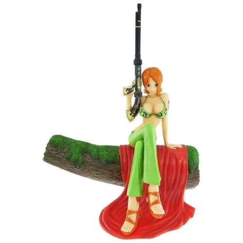 Chibi Object DPCF ONE PIECE Series Vol.4 Nami Animal Ver. 1/7 Complete Figure
