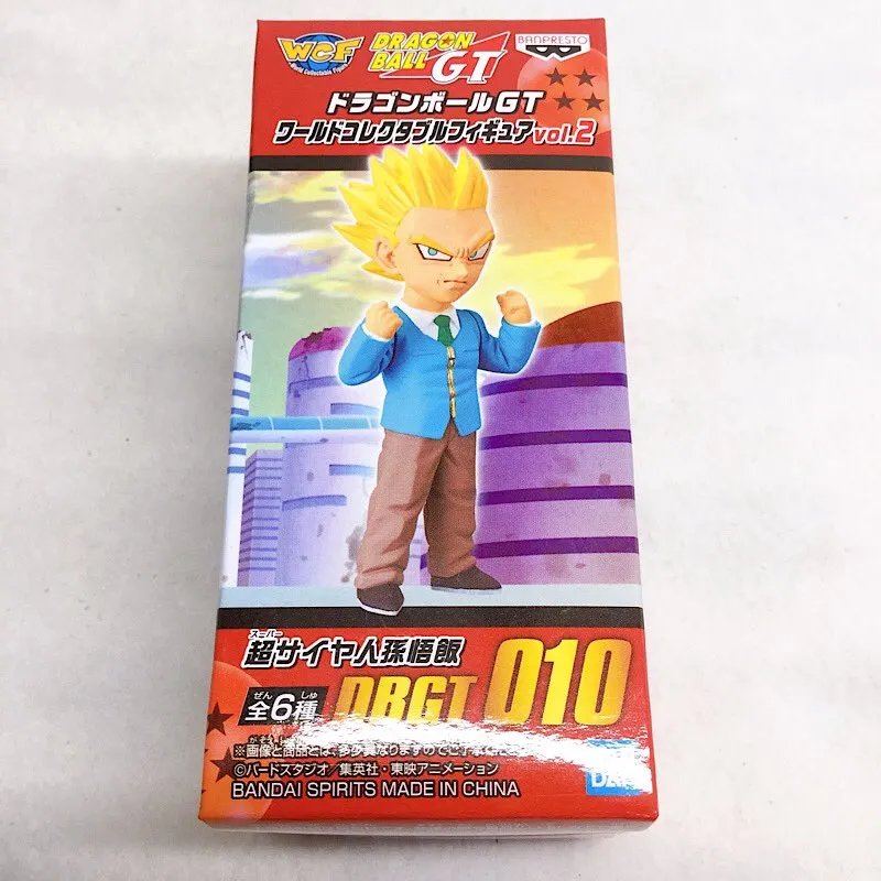 Art Statue Dragon Ball GT World Collectable Figure DBGT010 Vol.2 Super Saiyan Son Gohan 822241