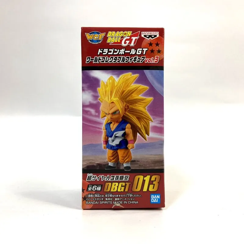Dragon Ball GT World Collectable Figure Vol.3 DBGT013 Super Saiyan 3 Son Goku 82345 Universal Appeal Seasonal Decoration