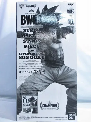 Dragon Ball Super BWFC Tenkai Ichi -Ichi Budokai 3 Super Master Stars Piece The Super Saiyan4 SON GOKU (Son Goku) 03: C THE TONES Award Retail Package