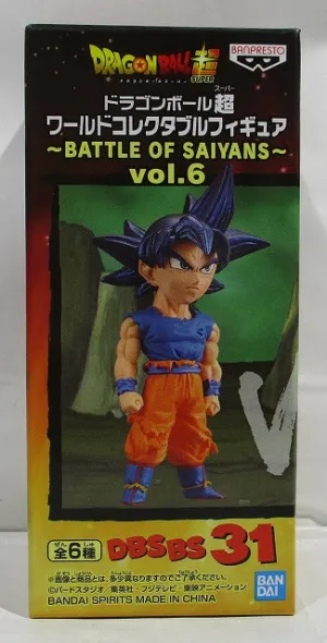 Dragon Ball Super World Collectable Figure -Battle of Saiyans -vol.6 Son Goku's selfish "trillion" 2534325 Art Object Non toxic