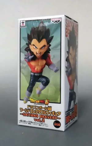 Dragon Ball Super World Collectable Figure -SAIYANS BRAVERY ~ vol.2 Super Saiyan 4 Vegeta 38203 Anime Statue Chibi Hobby