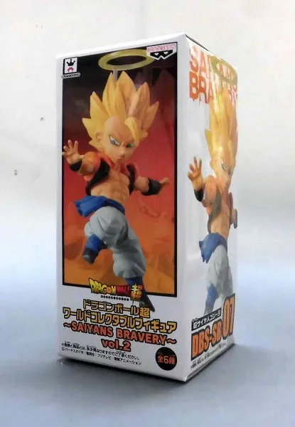 Silver Coated Dragon Ball Super World Collectable Figure -Saiyans Bravery ~ Vol.2 Super Saiyan Gogeta 38203