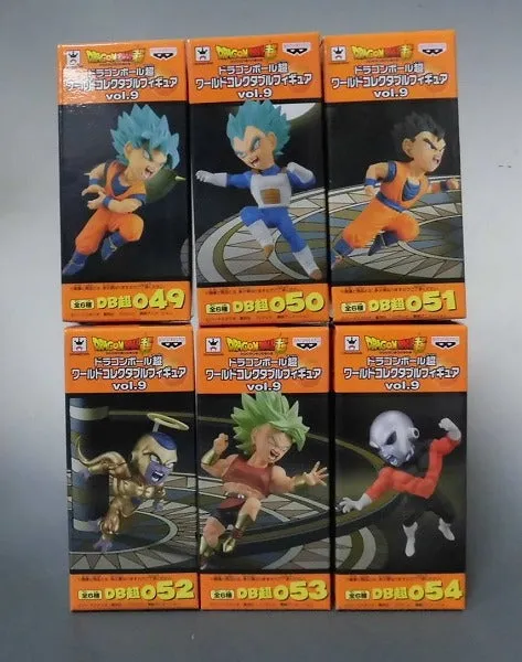 Chibi Decor Dragon Ball Super World Collectable Figure Vol.9 6 Types Set 37771