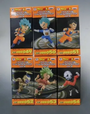 Chibi Decor Dragon Ball Super World Collectable Figure Vol.9 6 Types Set 37771
